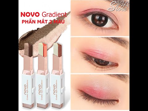 Thoi phan mat trang diem 2 mau Novo Gradient