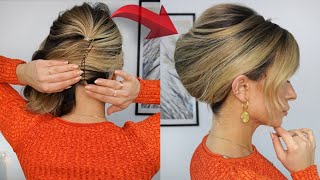 Easy French TWIST UpDo Hair Tutorial