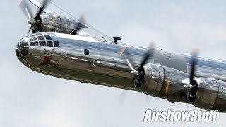 WWII Bombers Low and Fast! - Spirit of St. Louis 2022