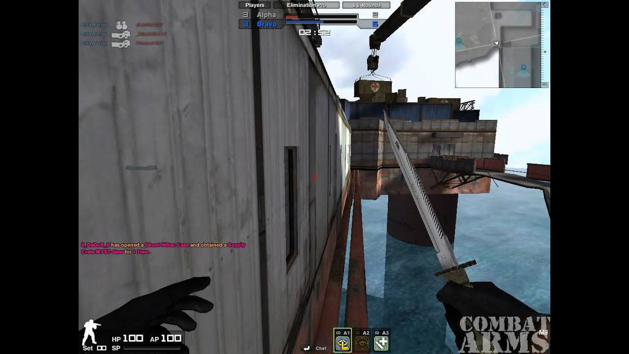 Combat Arms EU - Elimination Oil Rig 3vs3 ElitaWarior(David-Popi) and 5CzArmyCZ5(Filip-Fifa)