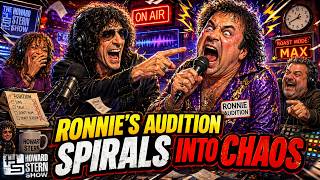 Ronnie’s INSANE Audition Gets Roasted &amp; Chaos Breaks Out 😳 | The Howard Stern Show
