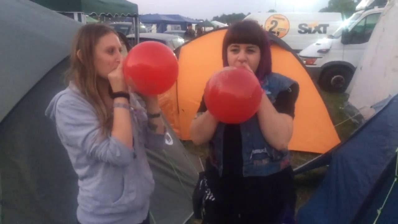 Luftballon Aktion beim Summer Breeze 2016 