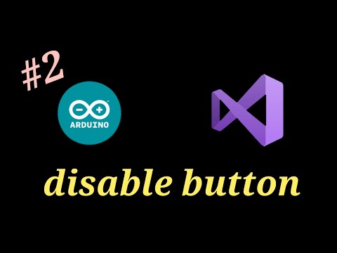 Visual Studio เชื่อมต่อ Arduino : การเปลี่ยนชื่อปุ่มและซ่อนปุ่มอัตโนมัติ