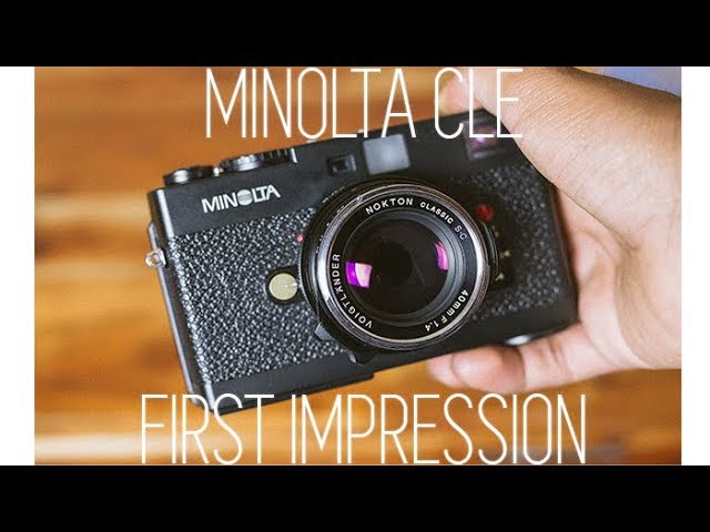 Minolta CLE + Voigtlander Nokton 40mm f/1.4 | First Impression | First Roll  of Film