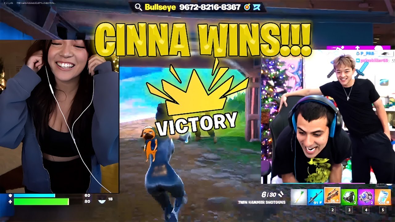Cinna Humiliates Stable Ronaldo in a 99-0 Fortnite Wager