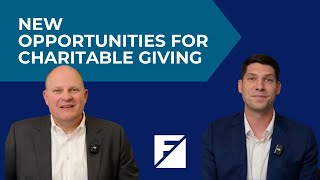 New Charitable Giving Tax Laws