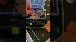 WORKPRO Cordless Rotary Tool, with 117 Accessories, 6 Variable Speed, Type-C Charging