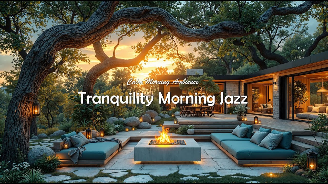 Успокаивающая Утренняя Джазовая Музыка Для Работы И Учебы | Спокойная Джазовая Фоновая Музыка Для...