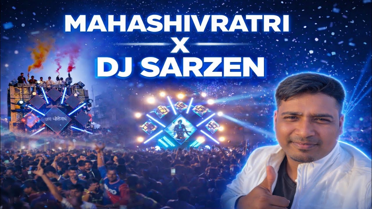 MAHASHIVRATRI X DJ SARZEN 🔱 | Bhole Baba Ki Raat Me DJ Ne Machaya Bawal 😱🔥‎⁨@UttamVlogs_v4⁩  