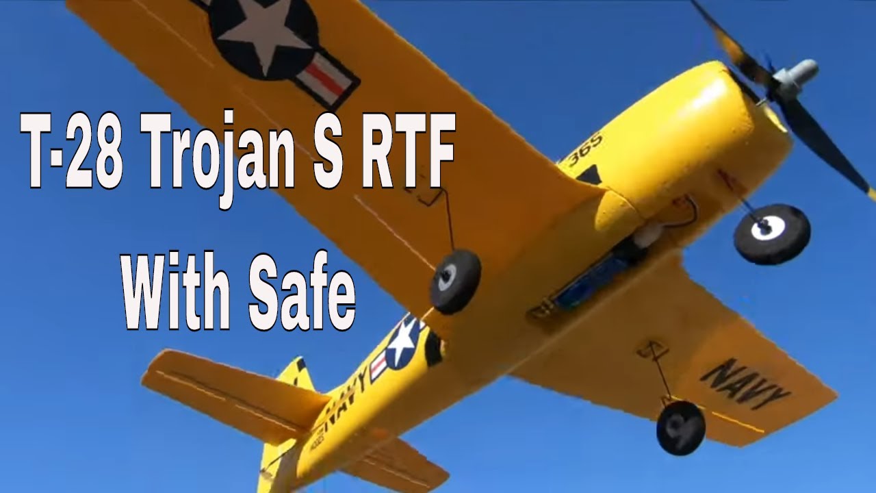 T-28 Trojan S RTF with SAFE (HBZ5600)