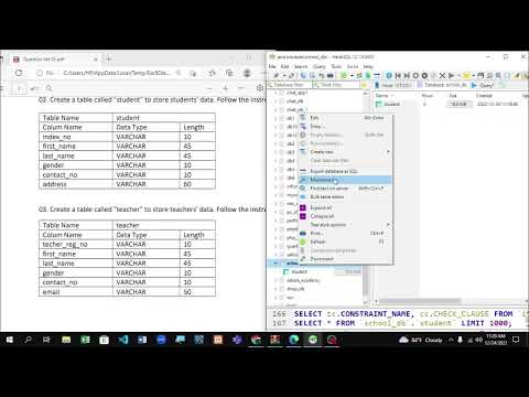 Task 01 / Database Management System1 / java Institute
