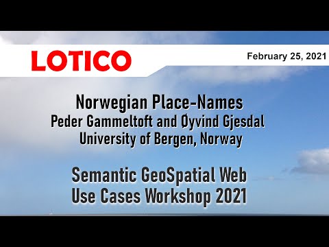 Norwegian Place-Names with Peder Gammeltoft and Øyvind Gjesdal