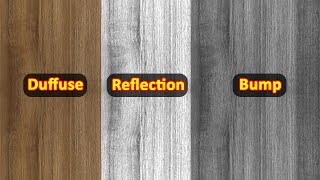 #Shorts How To Make Bump, Reflection etc MAP Using PhotoShop Wealth