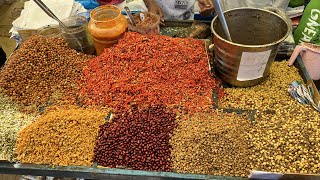 Massive Chana Mixture Making Local Village Market | Indian Street Food