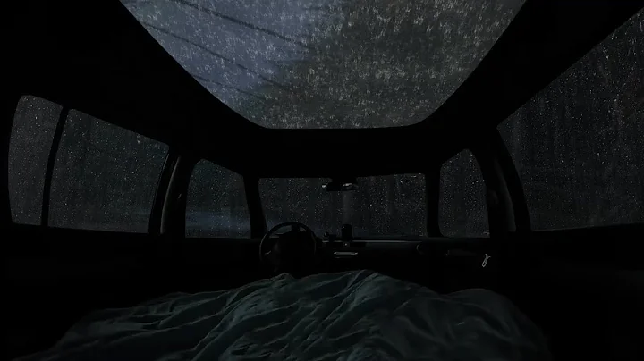 No Ads,Cozy Car Rain Ambience_Gentle Thunder & Soft Rain Sounds for Deep Sleep and Insomnia Relief🌧️