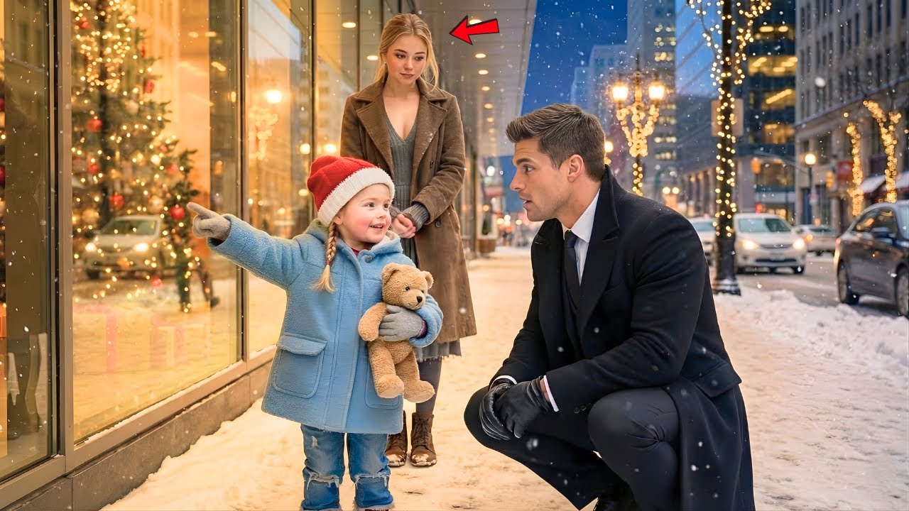 Heiligabend: Kleines Mädchen bat den alleinerziehenden CEO, einen Baum für ihre Mutter zu „borgen“…