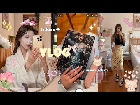 Selfcare y cenita rica ☁️ | nueva lectura 📚 | nueva silla de escritorio ✨ | vlog || Mayiyi ♡