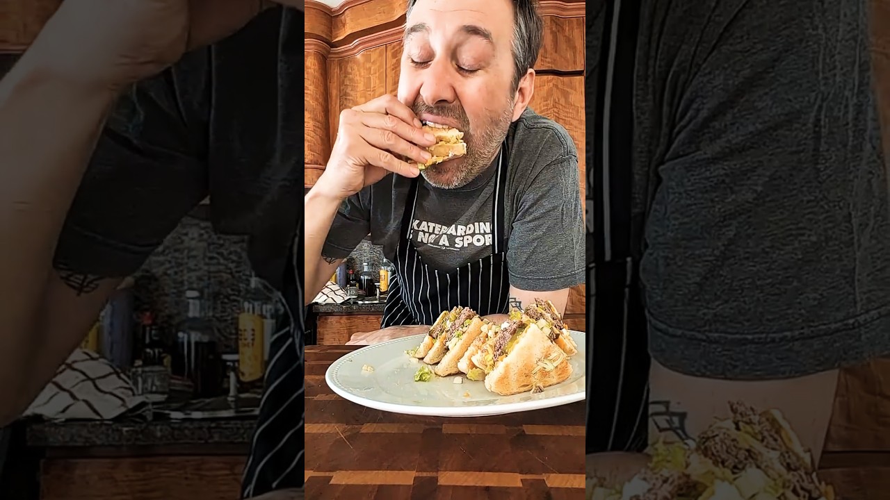 Club sandwich façon Big Mac 