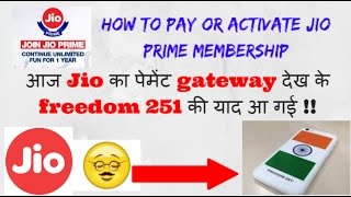 jio prime registration- How to Pay or Activate JIO PRIME Membership "Jio Payment failed"- hindi screenshot 3