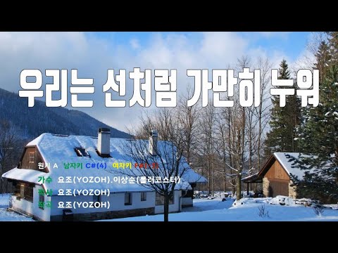 [은성 반주기] 우리는선처럼가만히누워 - 요조(YOZOH).이상순(롤러코스터)