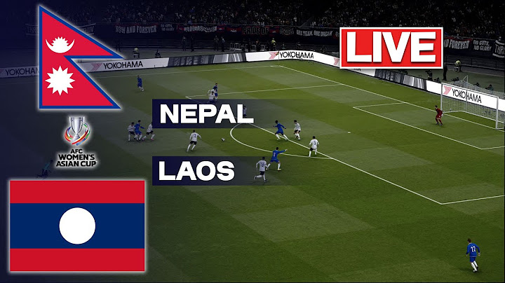 🔴LIVE : NEPAL W vs LAOS W | Asian Cup Women - Qualification 2025 | Full Match Streaming