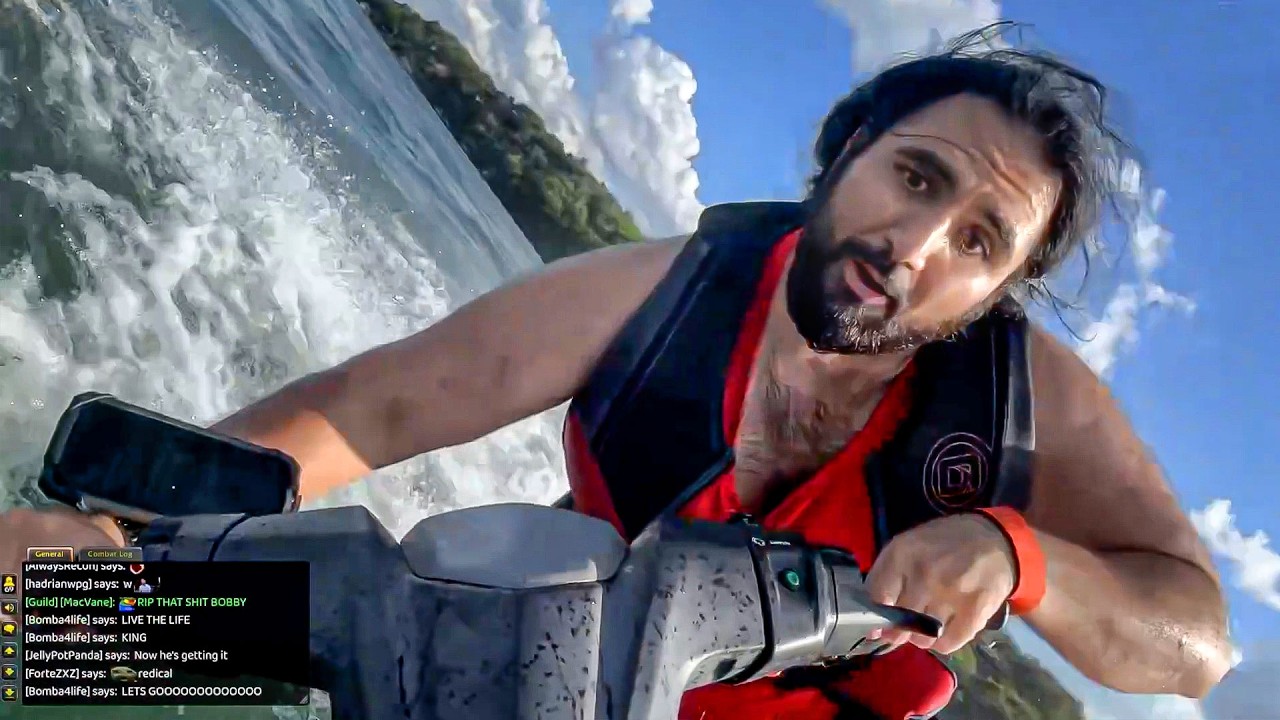 When You Give a Streamer a Jet Ski