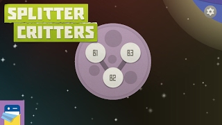 Splitter Critters: Bonus Moon B, Levels B1, B2, B3 Walkthrough & iOS Gameplay (by RAC7 Games)