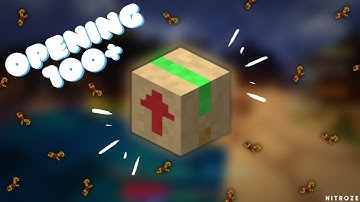 Opening 100+ JERRY BOXES in Hypixel Skyblock! Are Jerry boxes worth opening?
