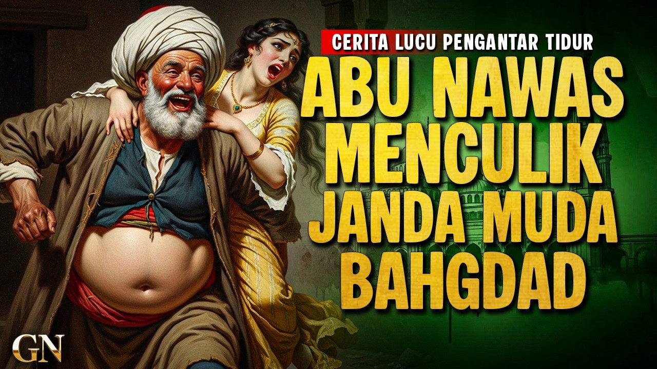 ABU NAWAS MENCULIK JANDA MUDA BAGHDAD - CERITA LUCU PENGANTAR TIDUR
