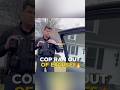 Cop admitted fault after being challenged🔥