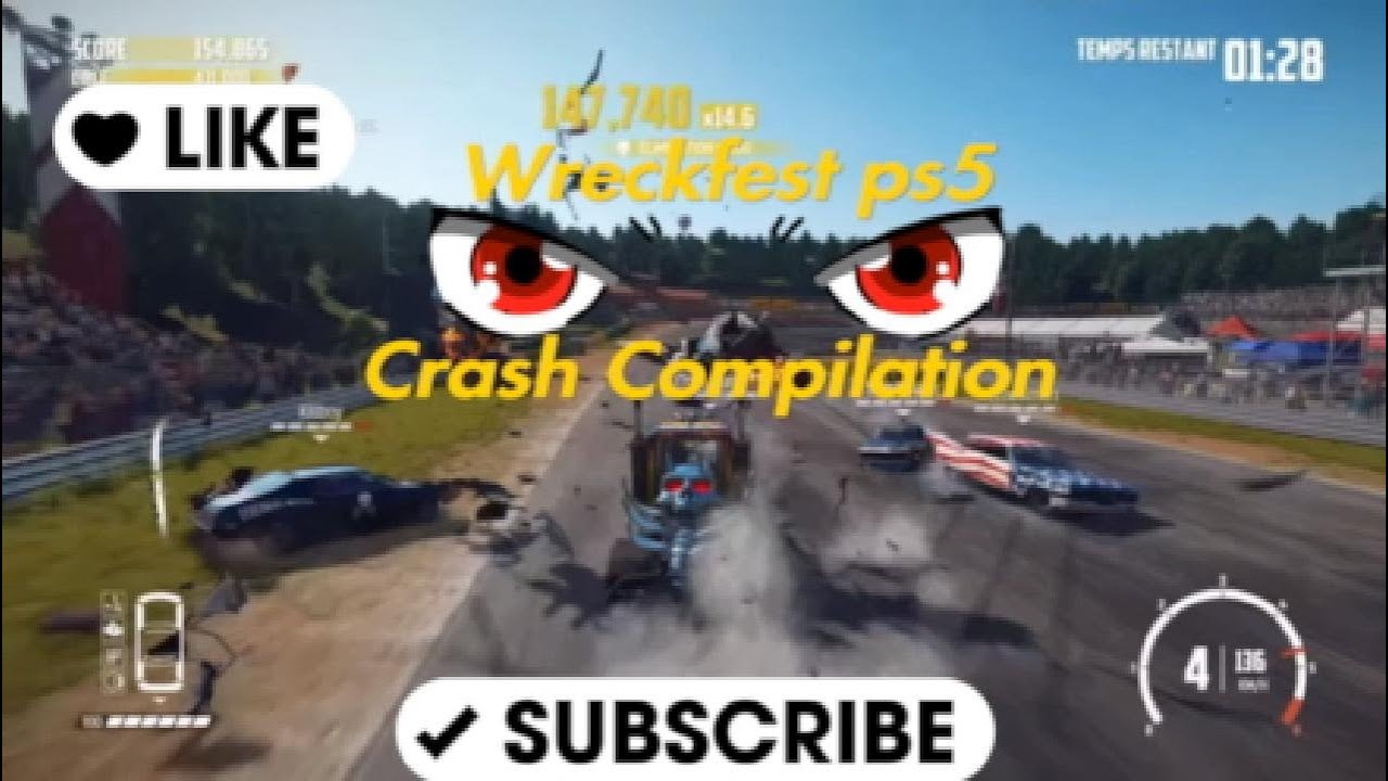 Wreckfest ps5 - YouTube