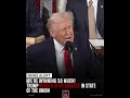 We’re Winning So Much! – Trump Boasts of US Success in State of the Union
