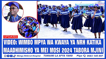 VIDEO: WIMBO MPYA WA KWAYA YA NRH MAADHIMISHO YA MEI MOSI 2024