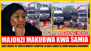 🚨 BREAKING: AJALI MBAYA YA TREKTA KWENYE KAMPENI ZA RAIS SAMIA YA ZUWA MJADALA MKUBWA!