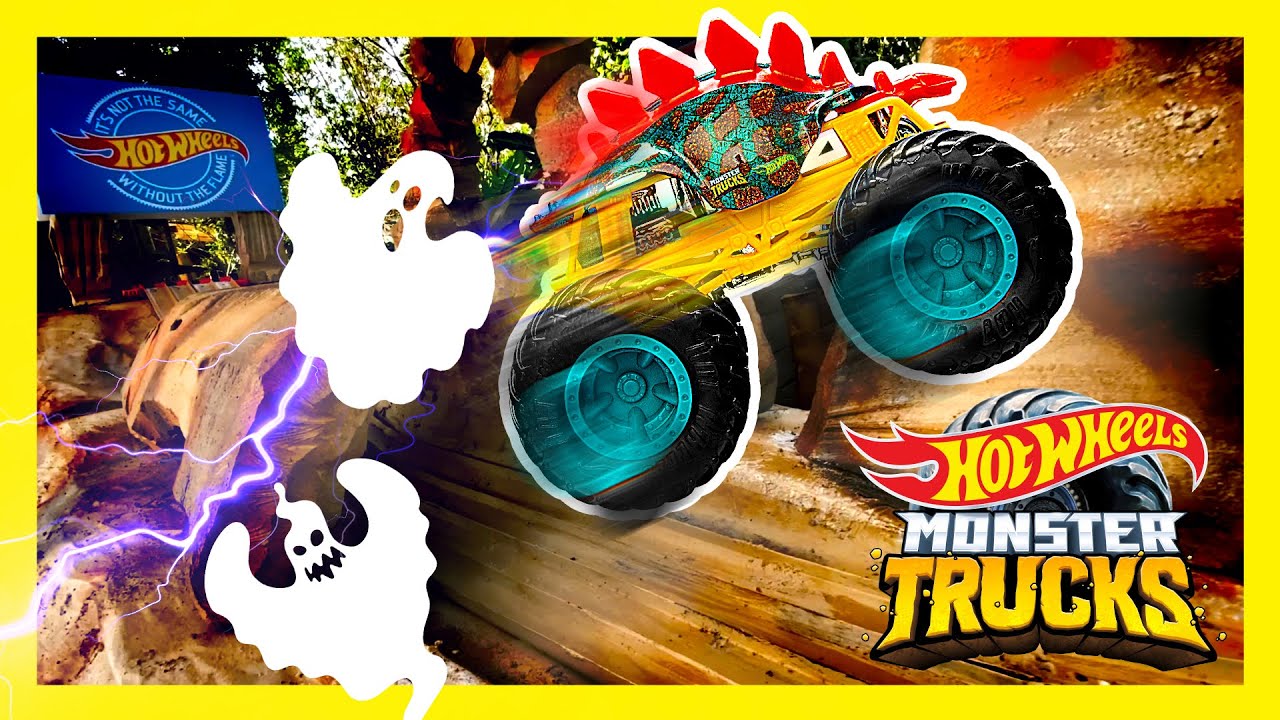 TUNNEL OF TERROR: EPIC MONSTER TRUCKS RACE! | Monster Trucks | 