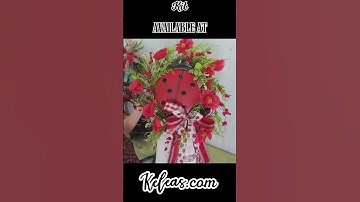 DIY Red & Black Ladybug Wreath | Fun Spring & Summer Wreath Kit Tutorial