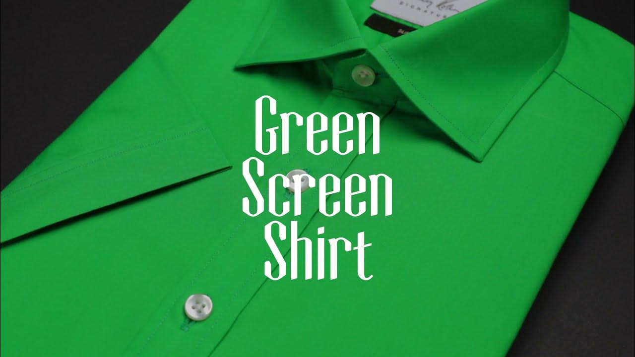 Harry Rosen Green Screen Shirt - YouTube