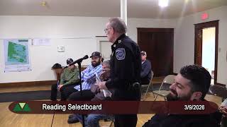 Reading Selectboard 3/9/26