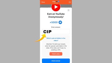 Earn on YouTube Anonymously! Cats Code | Earn on YouTube Anonymously! cats video code today