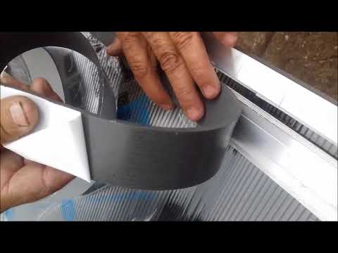 Vídeo: Arruelas térmicas para fixação de policarbonato. Como consertar? Instrução