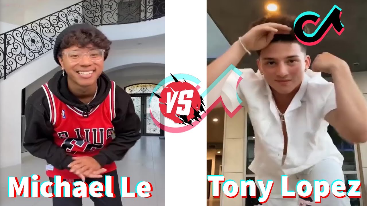 Michael Le Vs Tony Lopez TikTok Dances Compilation (New July 2020