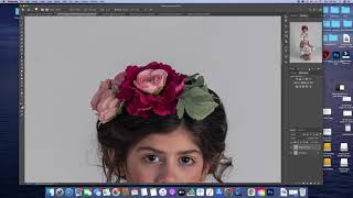 Full Image Edit- Liquify Hair Touch Up Flower Girl screenshot 2