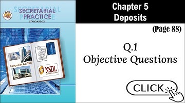 SYJC-SP, Digital Guide, Chapter 5 - Deposits, Page 88, Question 1