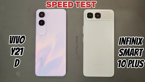 VIVO Y21d vs INFINIX SMART 10 PLUS | SPEEDTEST 