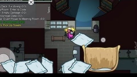 Pick up towels task airship map among us | new update airship among us