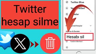 Twitter hesabı nasıl silinir, (Yeni kurallar) 2023 Twitter hesap silme