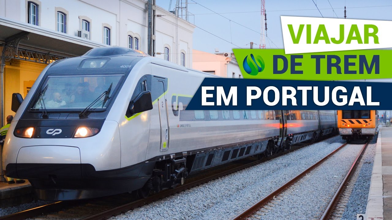 Como é viajar de trem em Portugal - YouTube