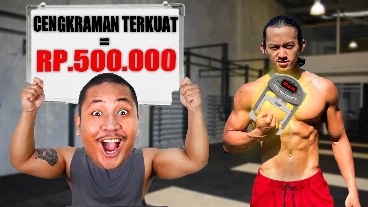 TES KEKUATAN CENGKRAMAN ANAK CALISTHENIC !! || HANDGRIP CHALLENGE