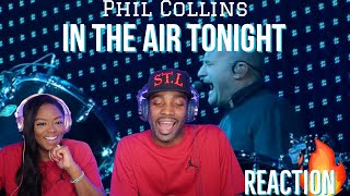 Phil Collins - In The Air Tonight LIVE HD - REACTION | Asia and BJ