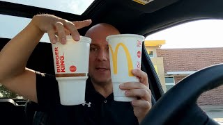 McDonalds vs Burger King vs Wendy's vs Taco Bell - Who Has The Best Drink Deal